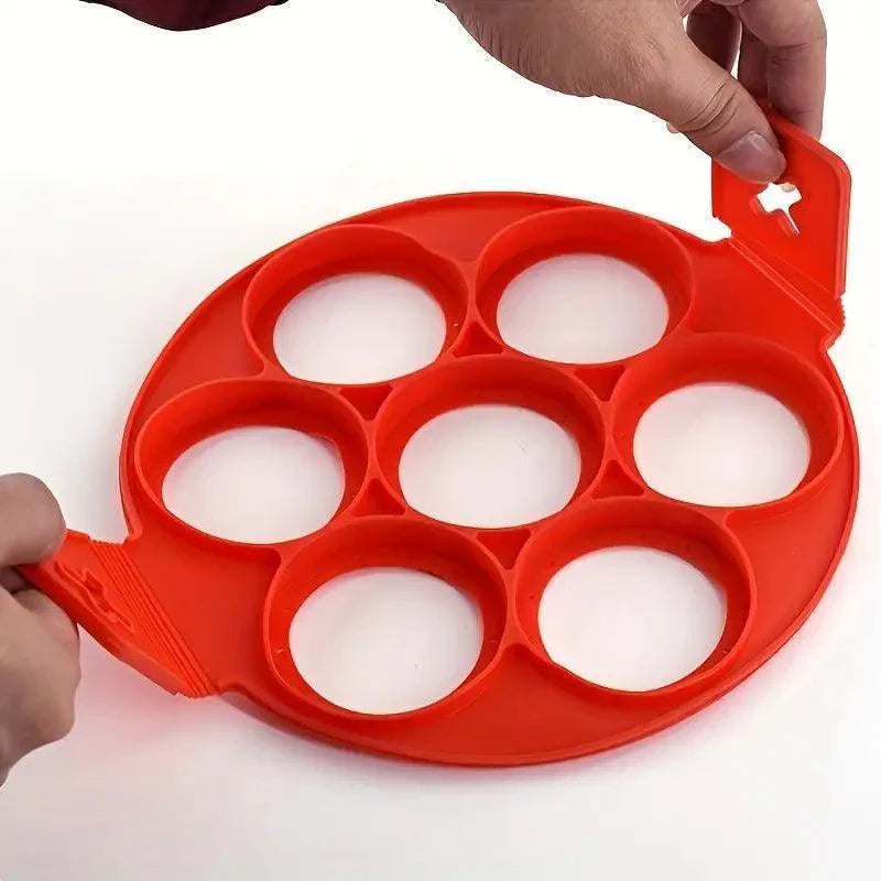 Forma Antiaderente em Silicone para Panquecas - Compre 2 Leve 3