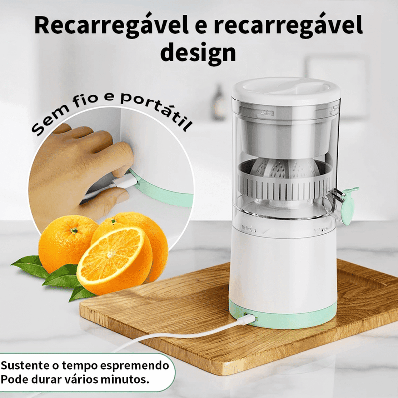 Espremedor Sem Fio Elétrico
