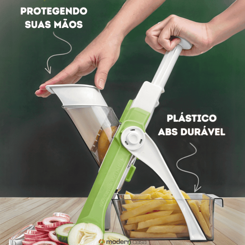 Cortador Mandoline Multifuncional 5 Funções