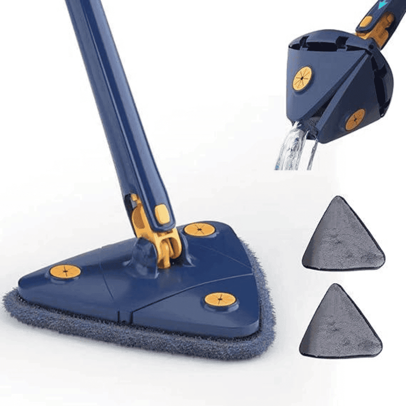 Mop de Limpeza Triangular 360° + Refil