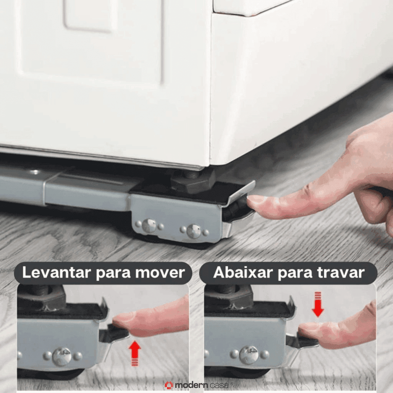Suporte Para Pesos Com Rodinhas Ajustáveis